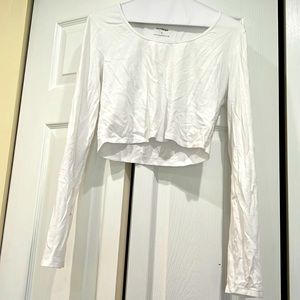 Express Cropped LS shirt